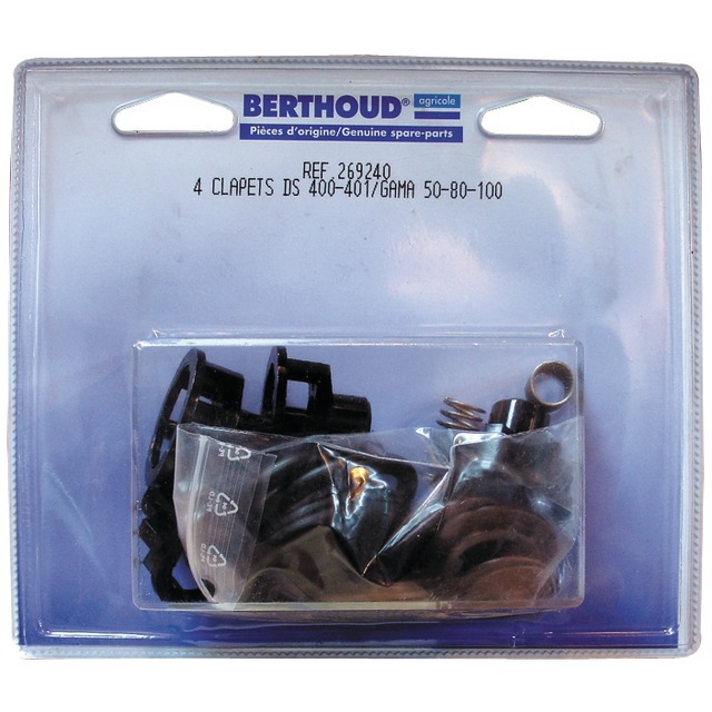 Clapets DS 401 & Gama 100 Carte de 4 référence fournisseur BED269240